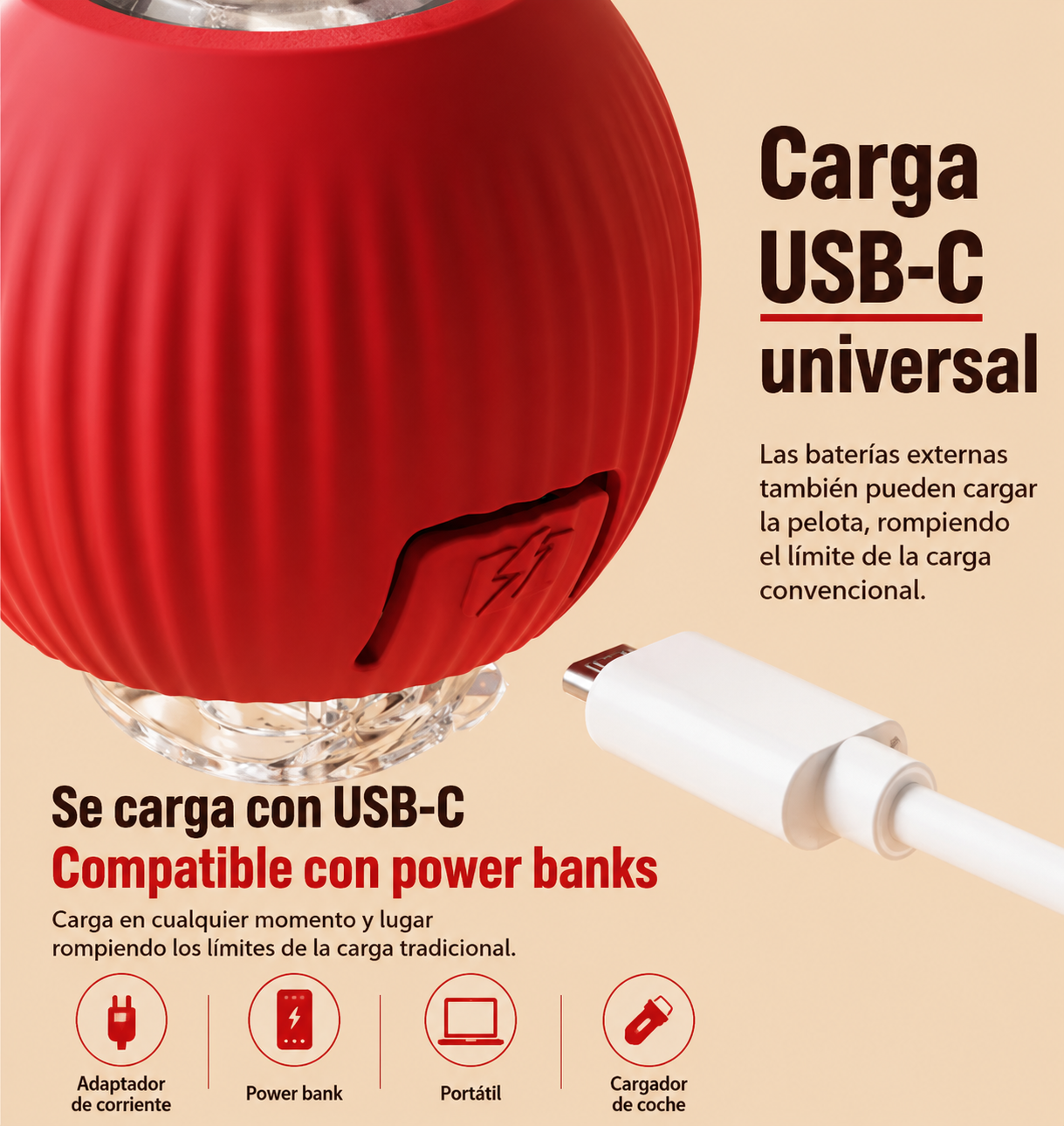 Juguete Inteligente para Gatos y Perros, Bola Rodante Automática y recargable